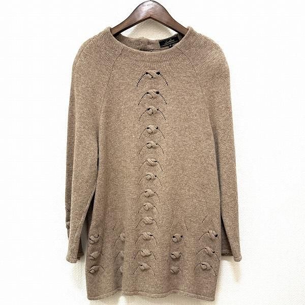 wnc レリアン Leilian ニット・セーター 13+ ベージュ