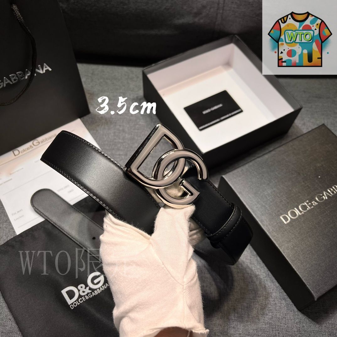 今日特価】Dolce & Gabbana ドルチェ & ガッバーナ レザーベルト