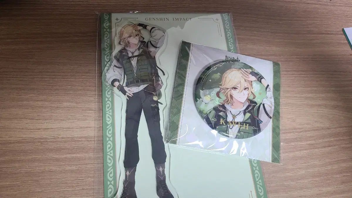 【雷市場（ポンジャン）商品韓国直送】原神 カーヴェ 自然探検 アクリル スタンド