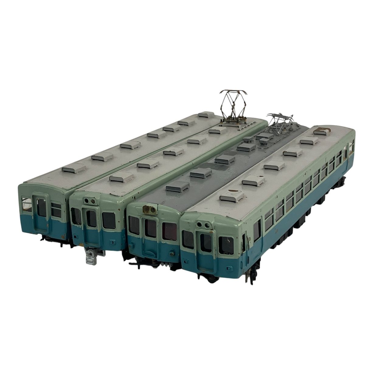 メーカー不明 伊豆急行 100系 4両セット キット組立 HOゲージ 鉄道模型 ジャンク N9937612