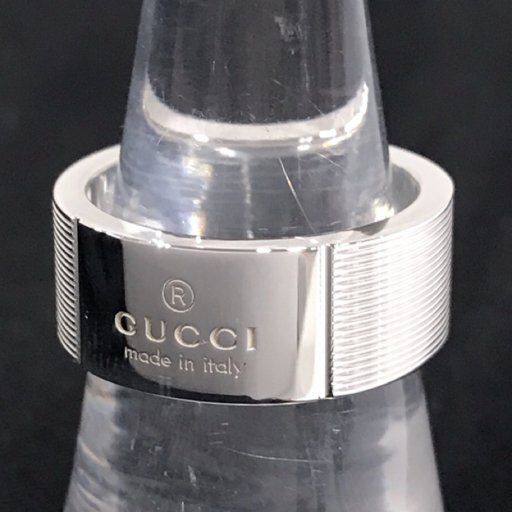 グッチ GUCCI 163179-J8400 8106 15 指輪 リング 15号 メンズ レディース ユニセックス ブランド ロゴ GG シルバー 925 6258619