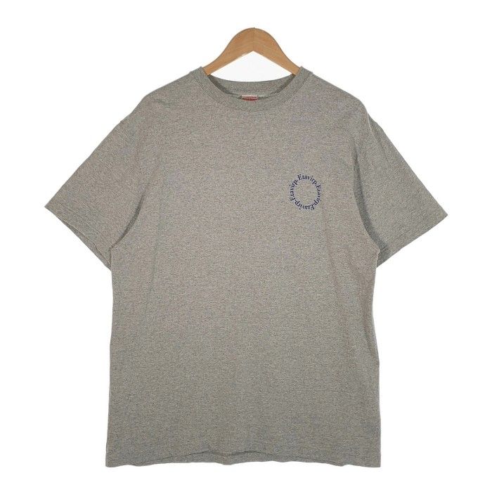 Etavirp. エタヴァープ Circle Logo Tee サークルロゴプリント Tシャツ グレー Size XL