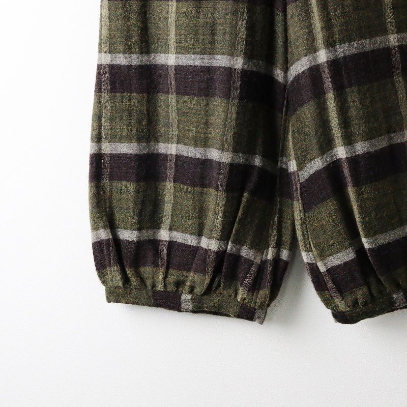 群言堂　バルーンパンツ 綿麻梨地織パンツ山芹（やませり） | 石見銀山 群言堂オンラインストア