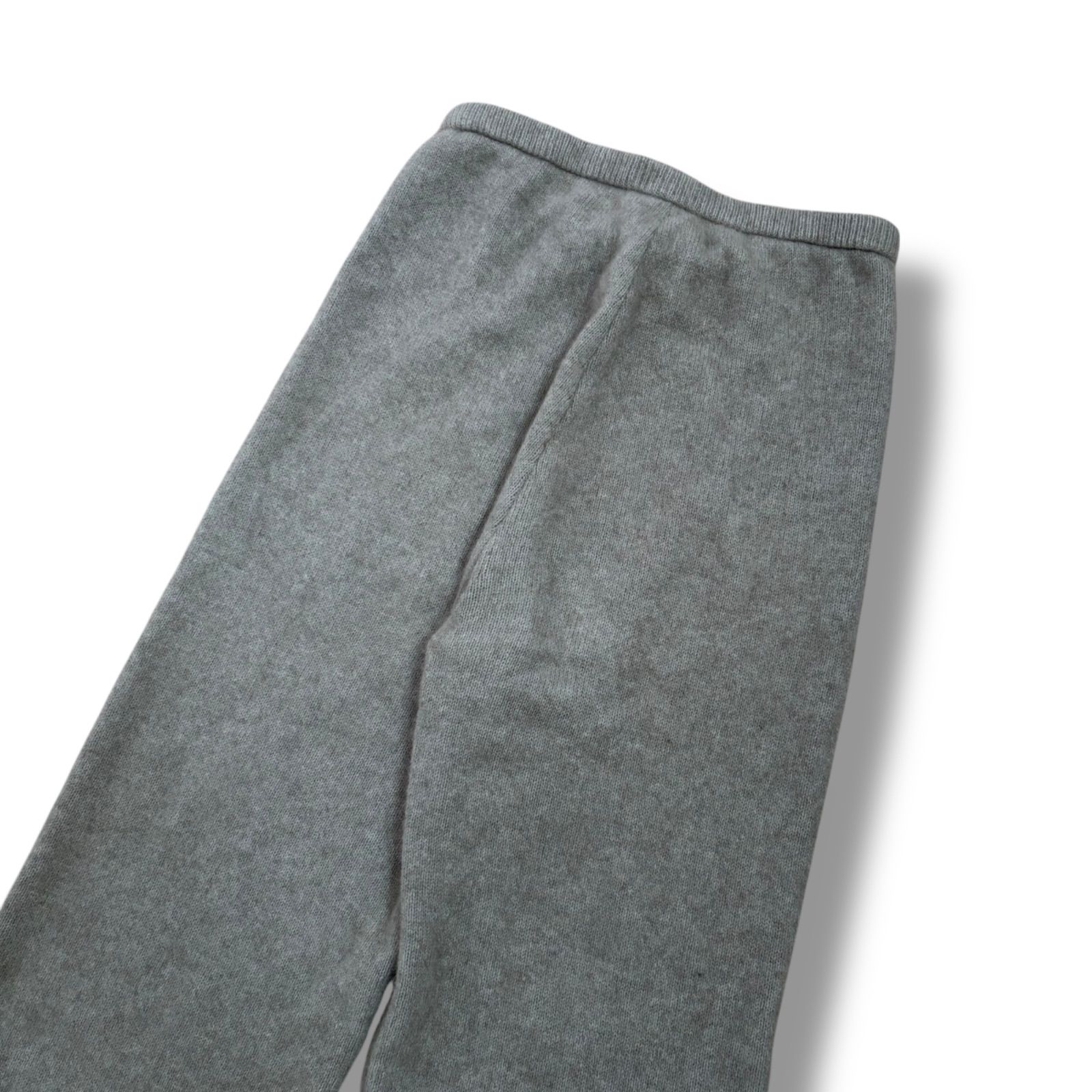 定番チャイニーズラクーンニットパンツ