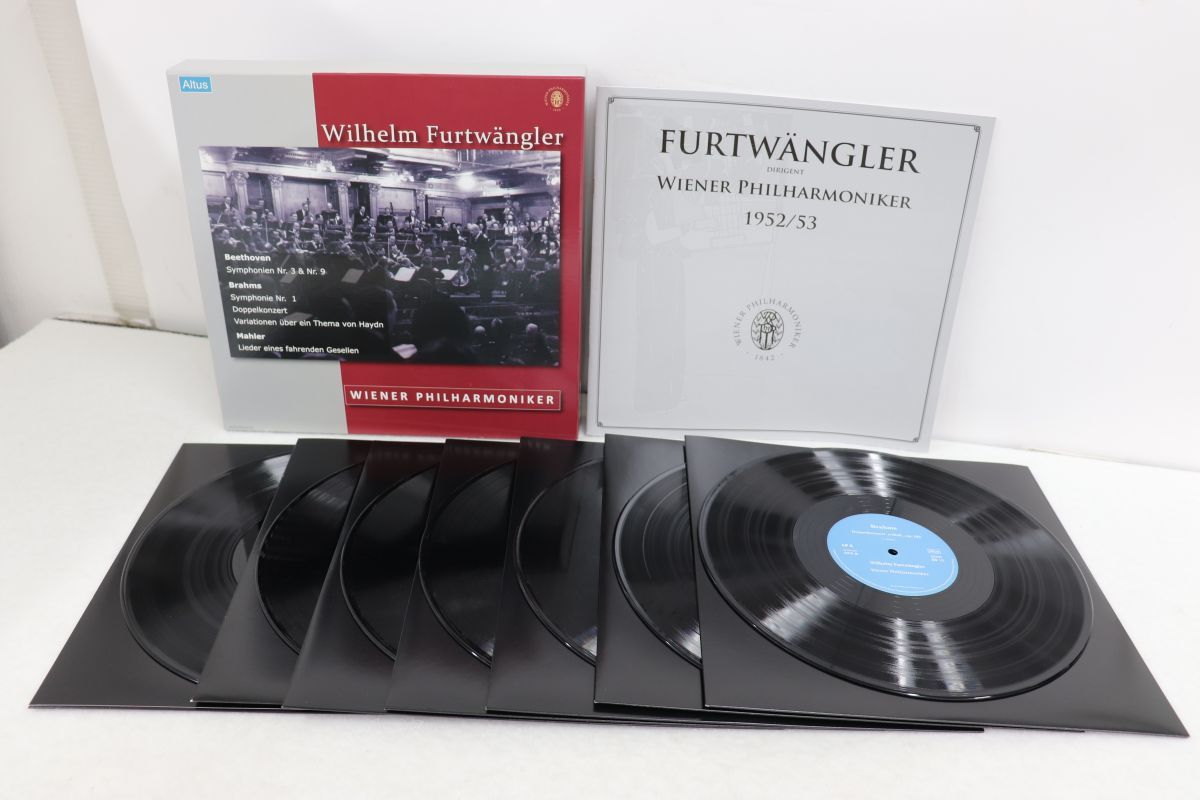 【爆買い！】 Furtwangler Wilhelm LP 7discs Wiener 1952 Philharmoniker その他