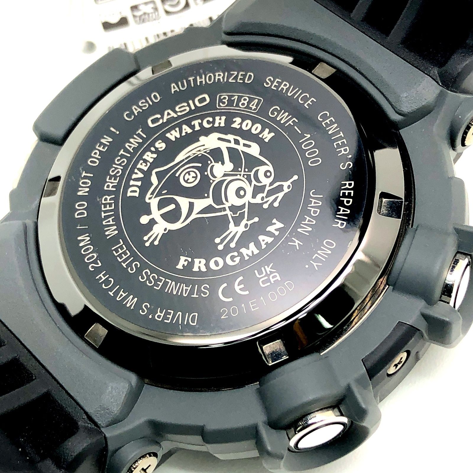 G-SHOCK ジーショック GWF-1000-1 FROGMAN 4代目フロッグマン 電波 
