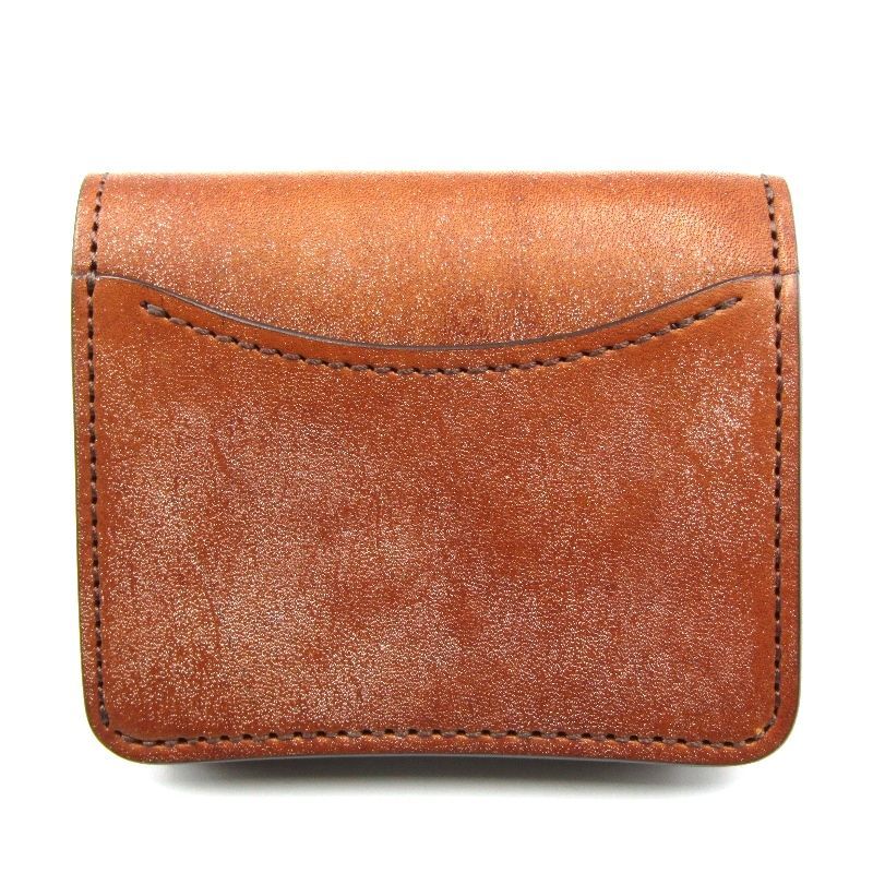 WILDSWANS フルグレインブライドルパーム　V-1 BROWN パーム フルグレインブライドルレザーモデルのレビュー。小さな