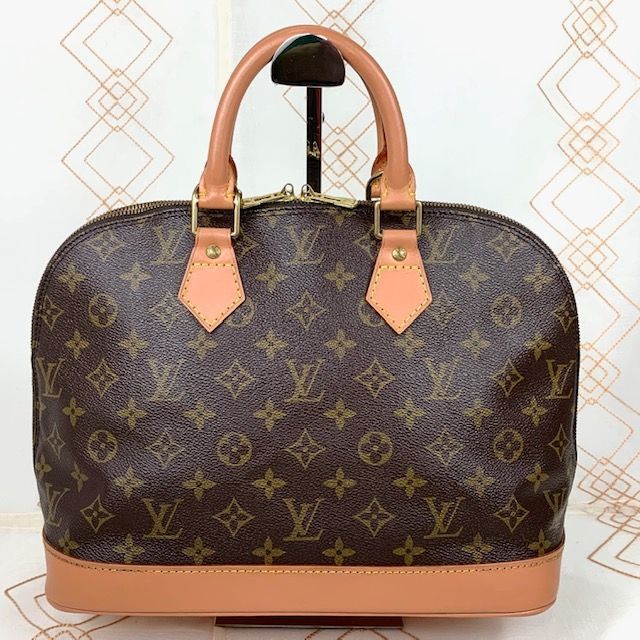 LOUIS VUITTON ルイヴィトン LV モノグラム アルマPM M51130 ハンドバッグ レザー PVC レディース ブラウン カジュアル  フォーマル エレガント 鑑定済み B-126 - メルカリ