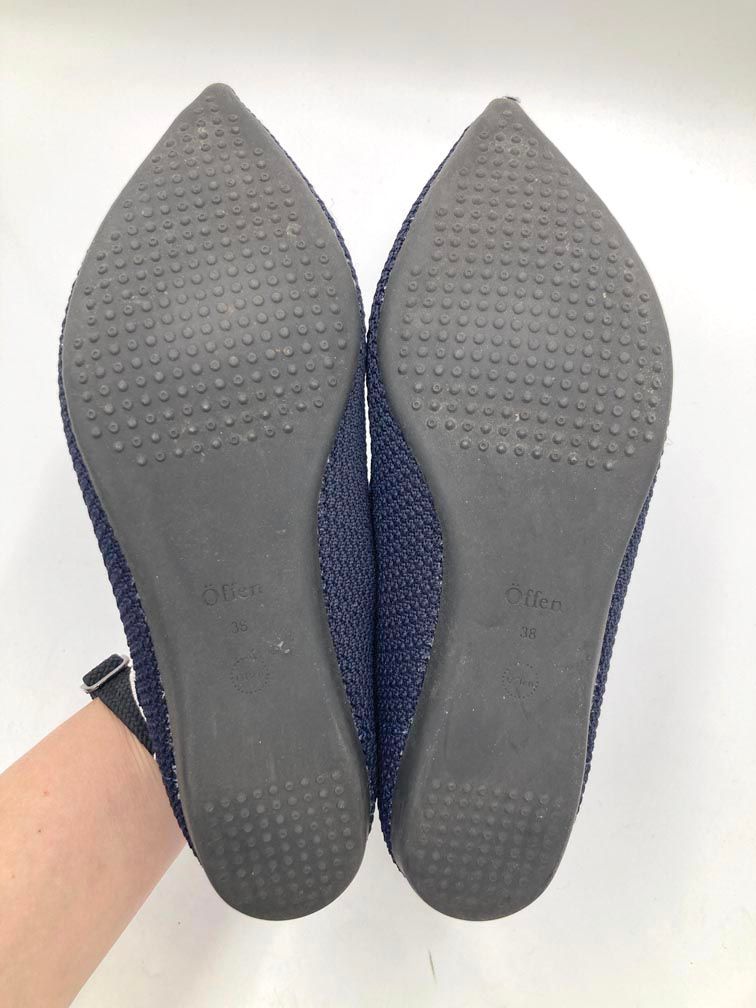 offen オッフェン ポインテッドトゥ パンプス サイズ38 Offen(オッフェン)｜pointed-FRIN/BLACK の通販｜ELLESHOP