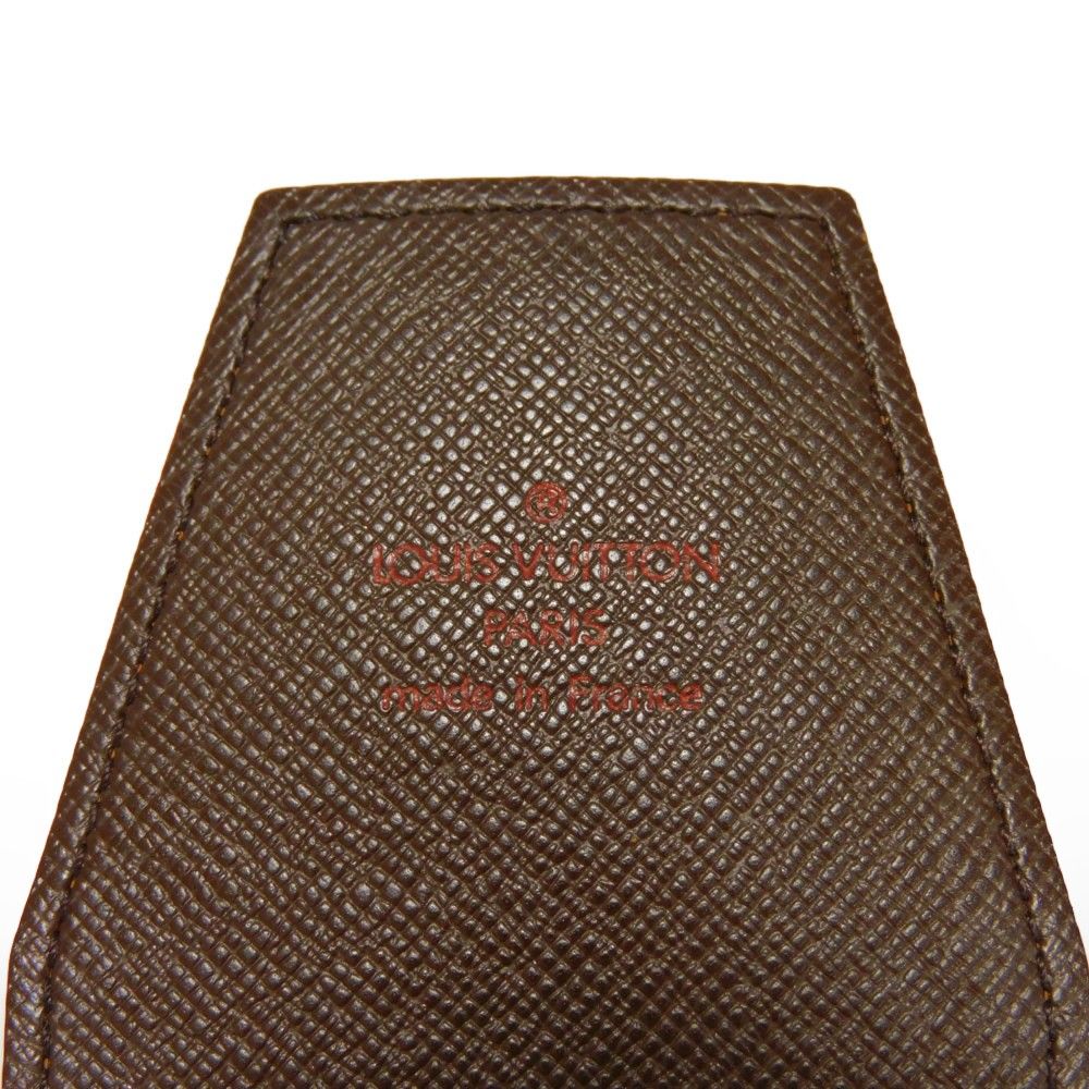 LOUIS VUITTON ルイ・ヴィトン エテュイ シガレット ロゴ ブラウン