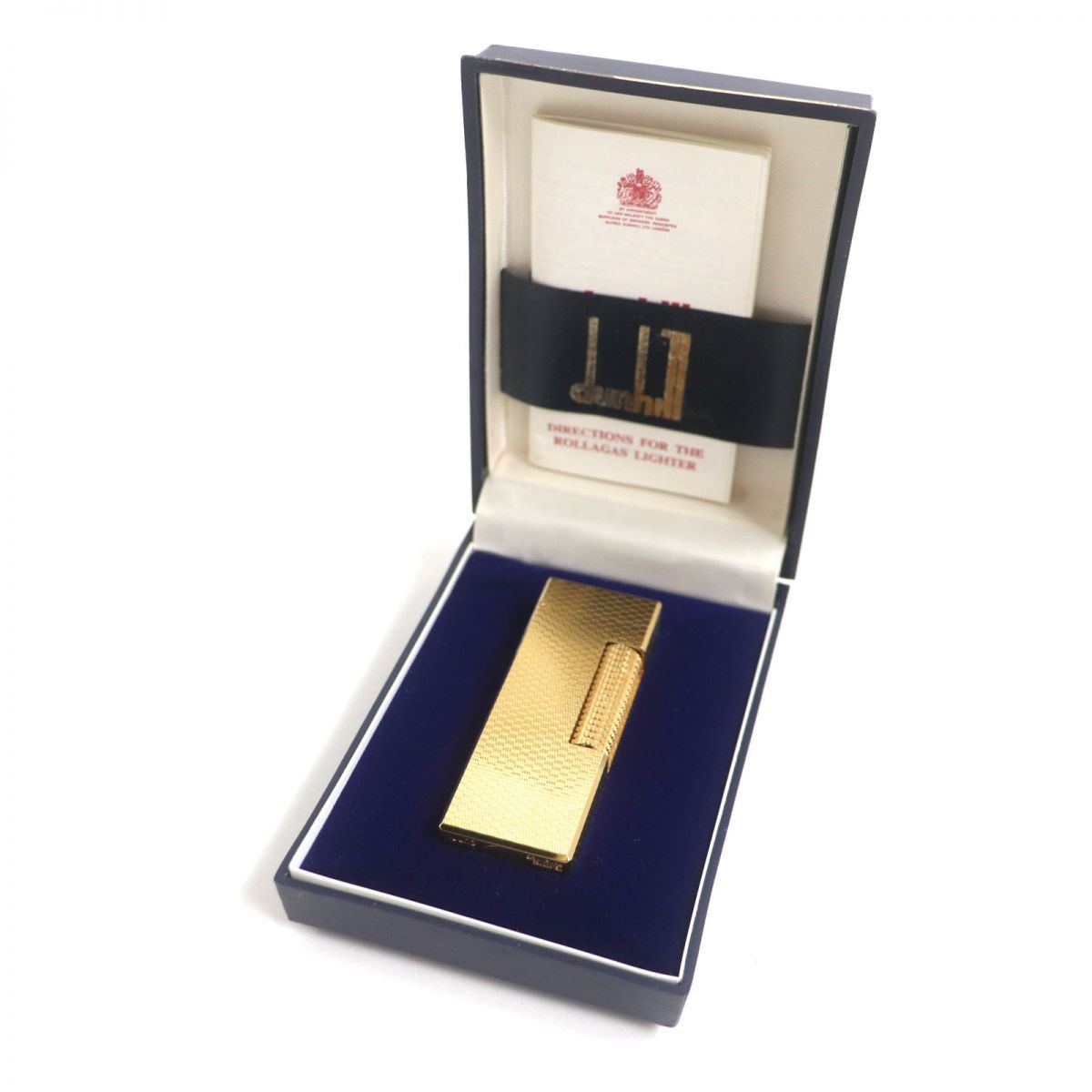 dunhill ゴールド メタル 小物 ライターオリジナルボックス付き