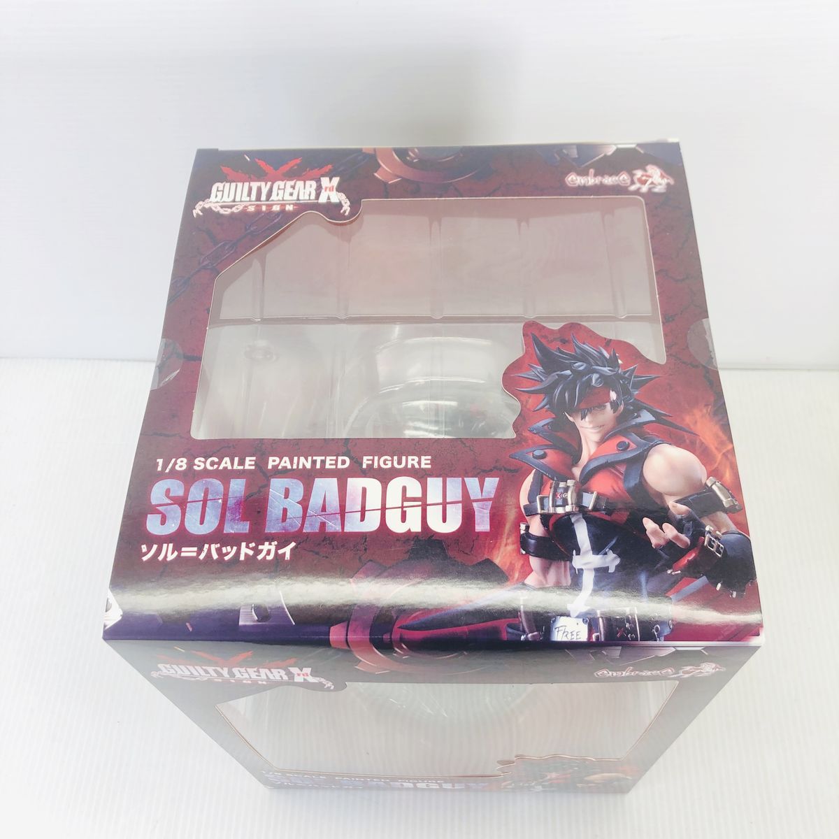 ソル＝バッドガイ　あみあみ版/エンブレイスジャパン　フィギュア GUILTY GEAR Xrd -SIGN- ソル=バッドガイColor 4 1/8 完成品