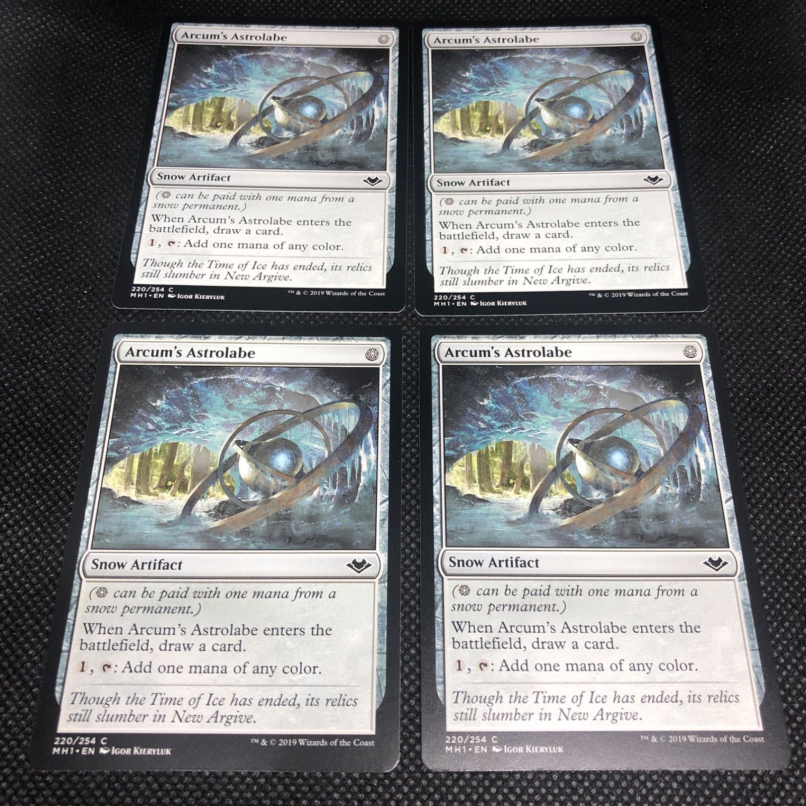 MTG アーカムの天測儀 / Arcum's Astrolabe 英語版 4枚 - メルカリ MTG アーカムの天測儀 / Arcum's Astrolabe 英語版 4枚 - メルカリ