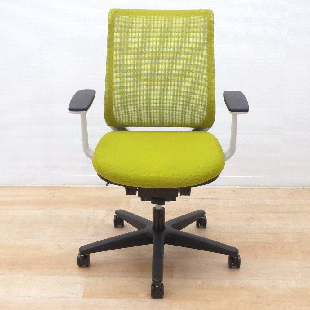 コクヨ ミトラ2 C04-W100CW-E1Q6Q61 肘なし ランバーサポート無 背・座ディープグリーン 本体色（白） 樹脂脚(白) ファブリックタイプ ナイロン脚 設置込 C04-W100CW-E1Q6Q61送料無料 | コクヨ Mitra 2通販 -