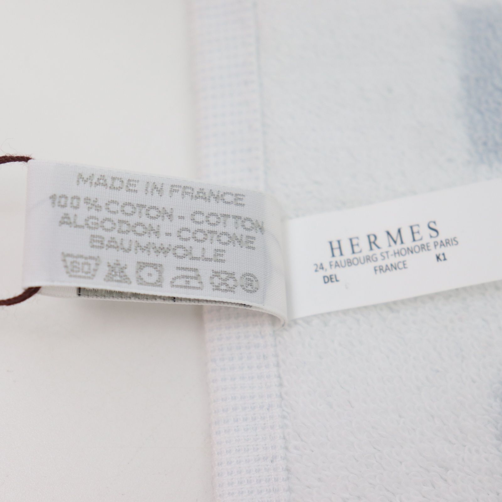 【メーカー直売】 ITAWEEUEIUR4 ハンド アヴァロン エルメス HERMES 保管品 未使用 タオル
