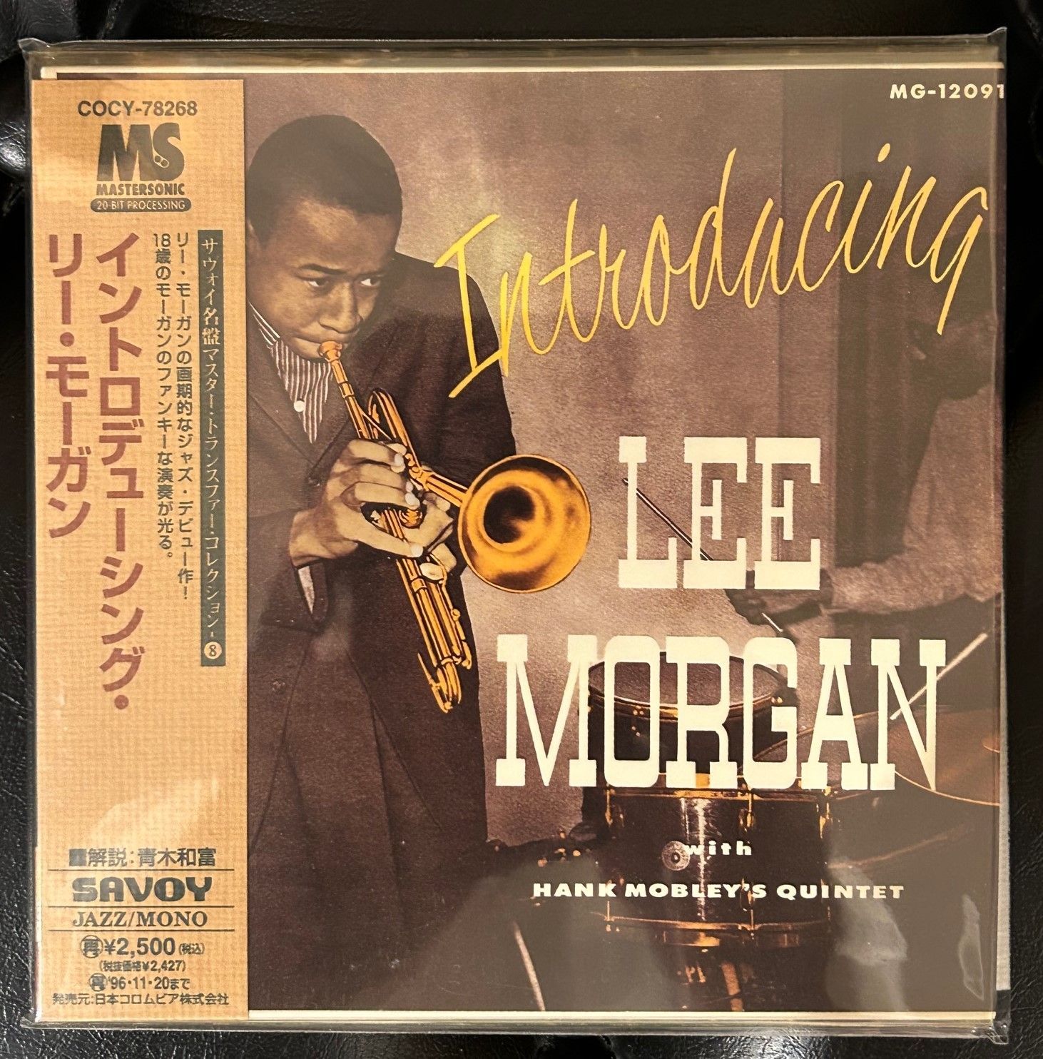 廃盤紙ジャケCD】リー・モーガン 「イントロデュ―シング」 LEE MORGAN 