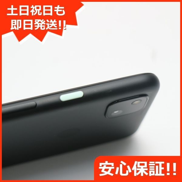 超美品 SIMフリー Google Pixel 4a ブラック スマホ 白ロム 土日祝発送 ...