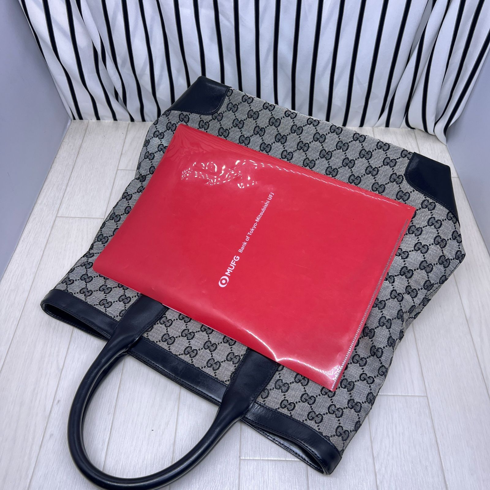 格安】GUCCI×グッチ GG柄A4収納可能トートバッグ - メルカリ