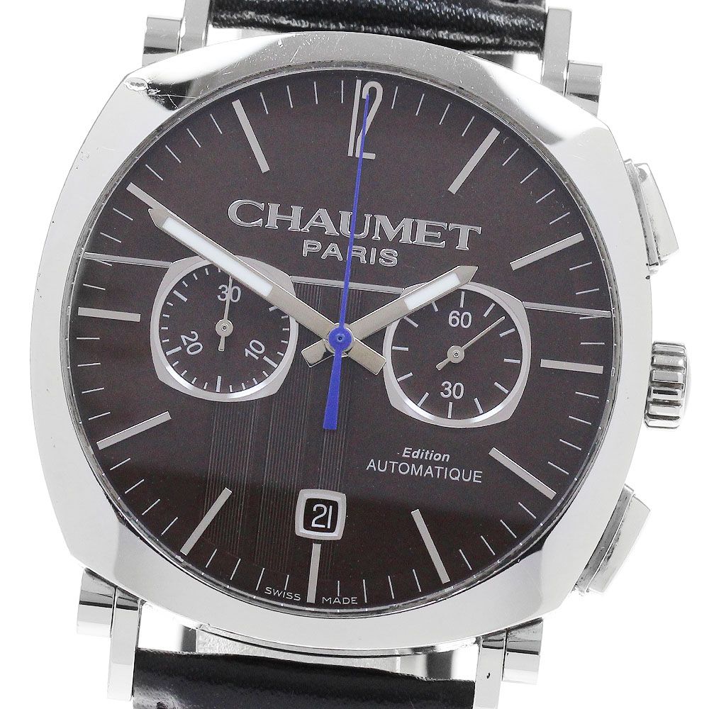 ショーメ Chaumet 1229 ダンディ クロノグラフ 自動巻き メンズ_834829