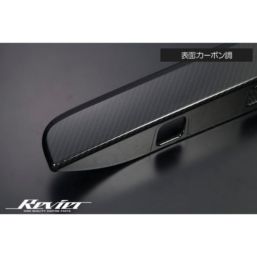 カーボン調 200系 ハイエース 交換式 リアガーニッシュ スマートキー有り無し対応 1型 2型 3型 4型 5型 6型 7型 ボンゴブロイーニバン  レジアスエース - メルカリ