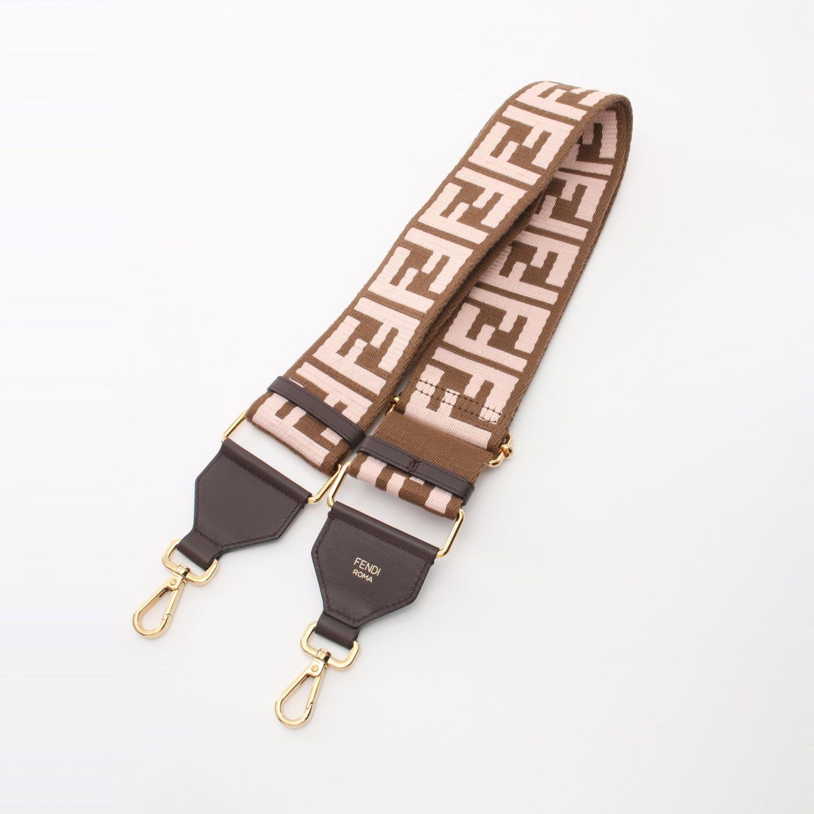 未使用　フェンディ　ショルダーストラップ　ストラップユー　ロゴ　ピンク　cx2 未使用☆FENDI☆ストラップ 未使用 フェンディ ショルダーストラップ