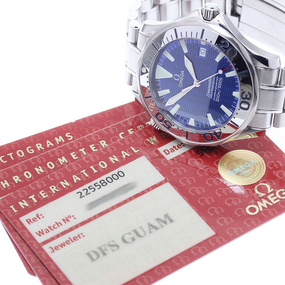 Omega オメガ OMEGA 2255.80 シーマスター300 デイト 自動巻き