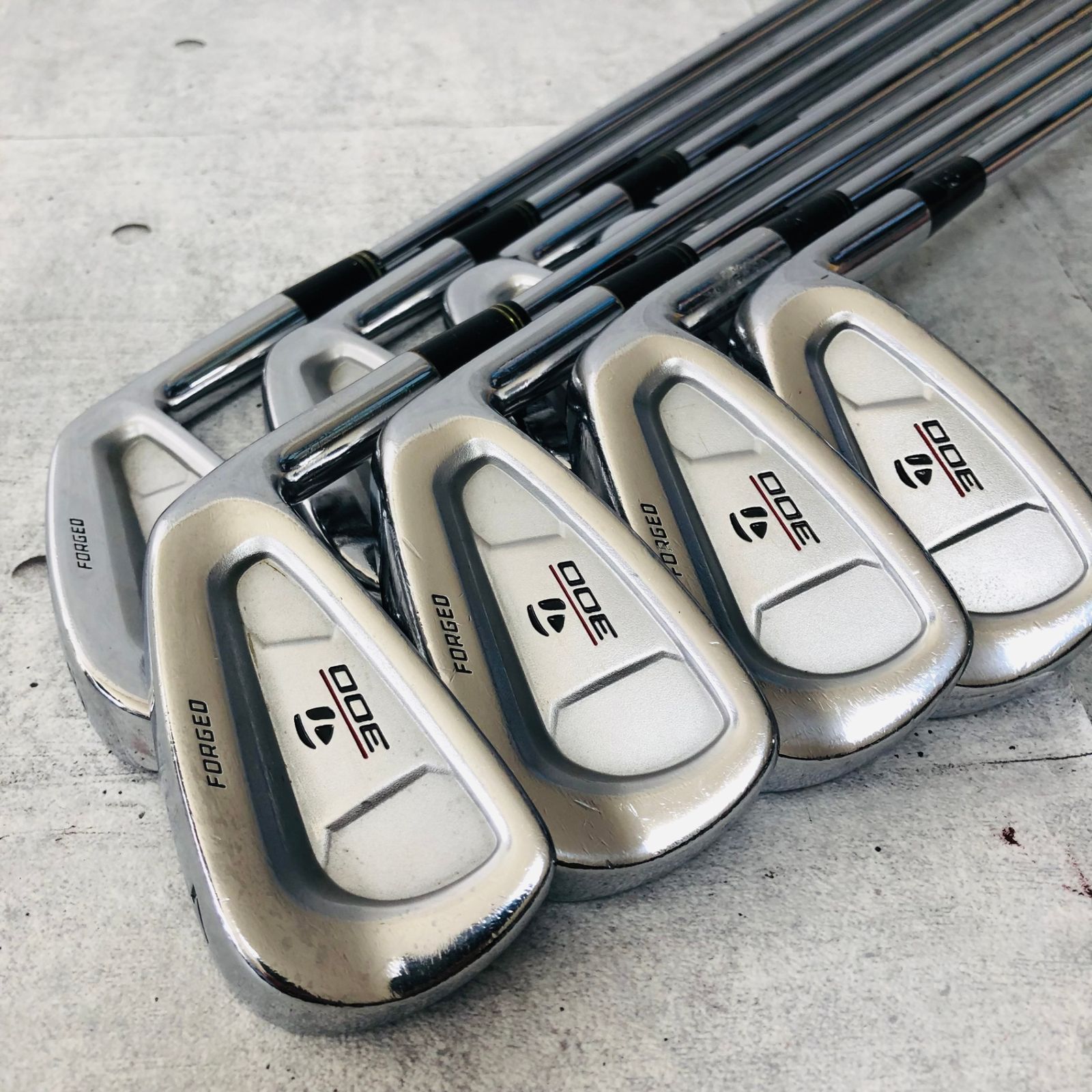 TaylorMade テーラーメイド 300 FORGED フォージド 三浦技研 8本 メンズ ゴルフ クラブ セット 入門 右利き