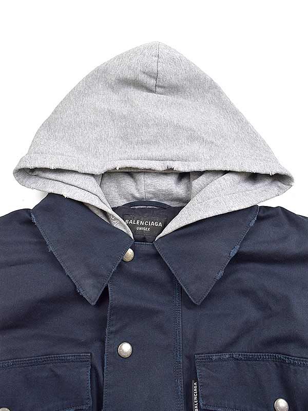 BALENCIAGA ダブルb ワークウェアパーカージャケット BALENCIAGA バレンシアガ 23AW DOUBLE B ワークジャケット