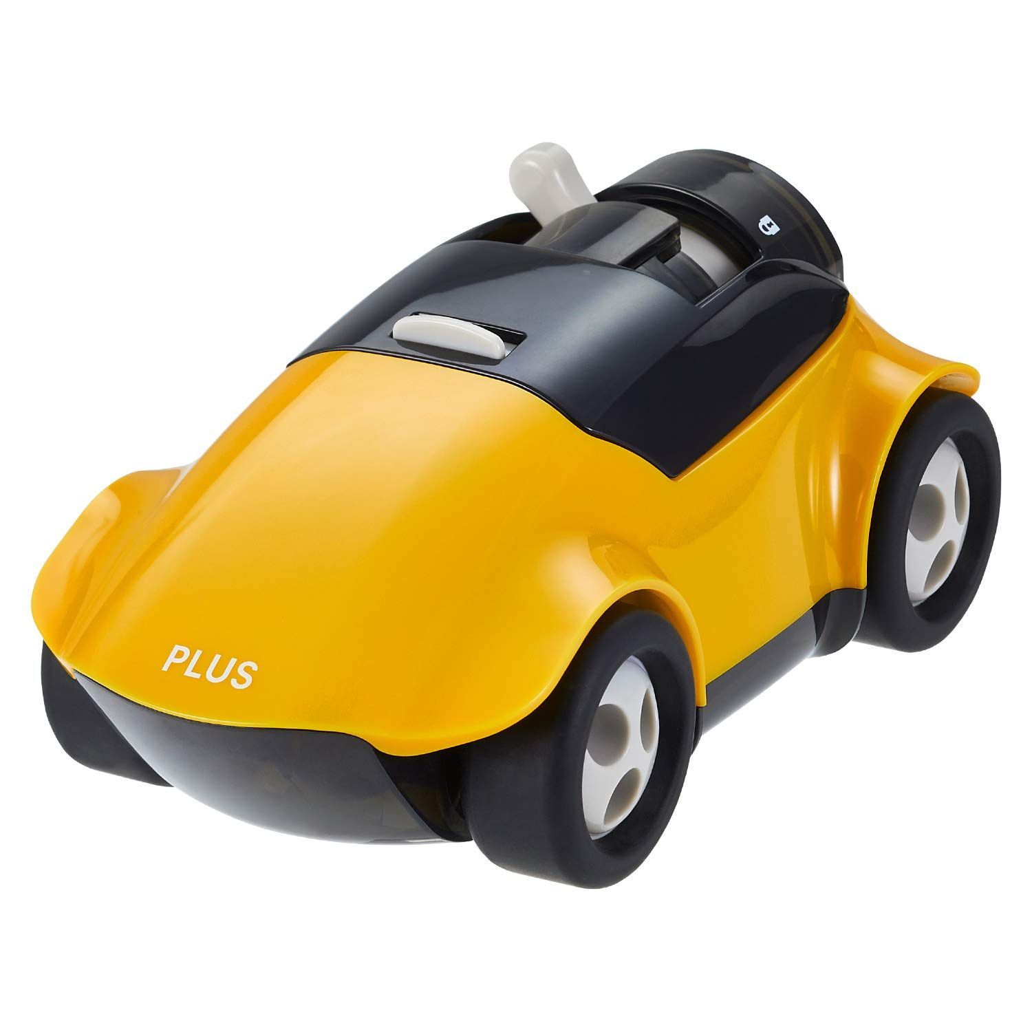 【新着商品】プラス 鉛筆削り ハシレ! エンピツケズリ! イエロー FS-660 84009