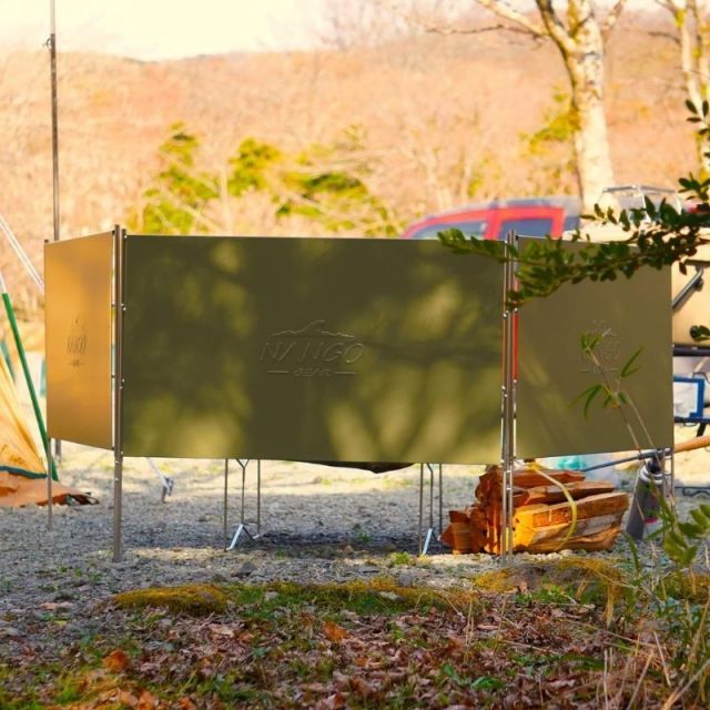 新品未使用　焚き火リフレクター CAMPS ZEN Camps 火護り専用リフレクターシート単品 焚き火 陣幕