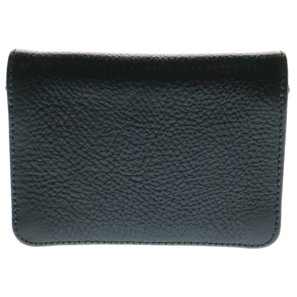 CHROME HEARTS クロムハーツ CRD アーチロゴプレート3ポケットレザーカードケース ブラック