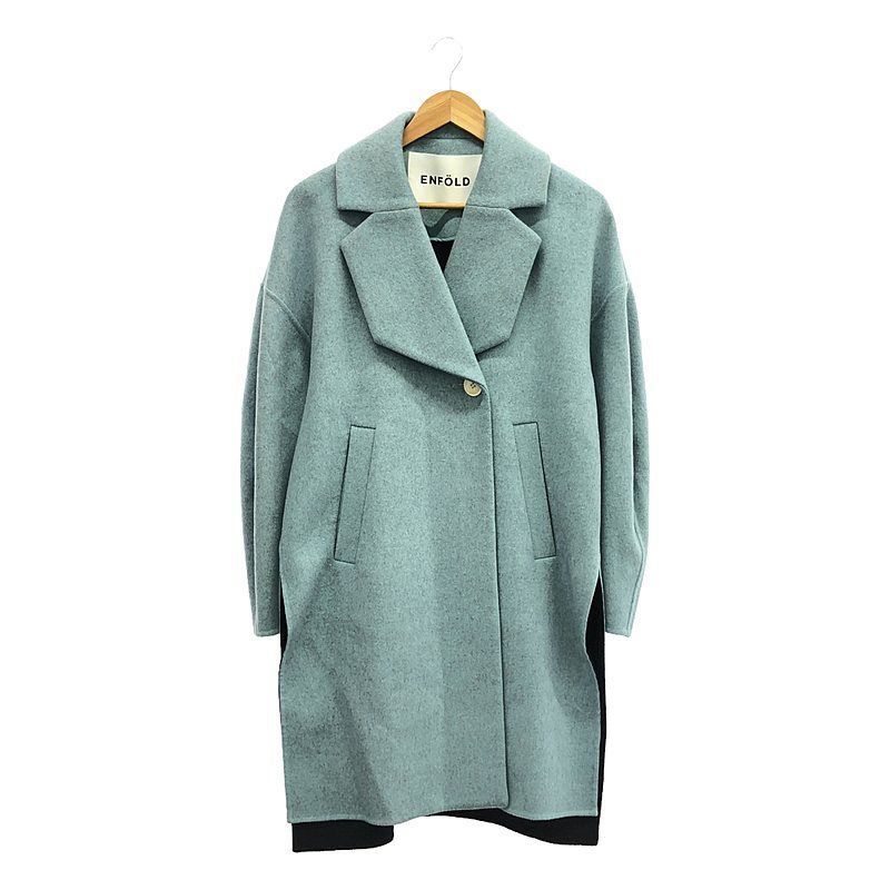 ENFOLD エンフォルド トレンチコート 36 ブルー ENFOLD(エンフォルド