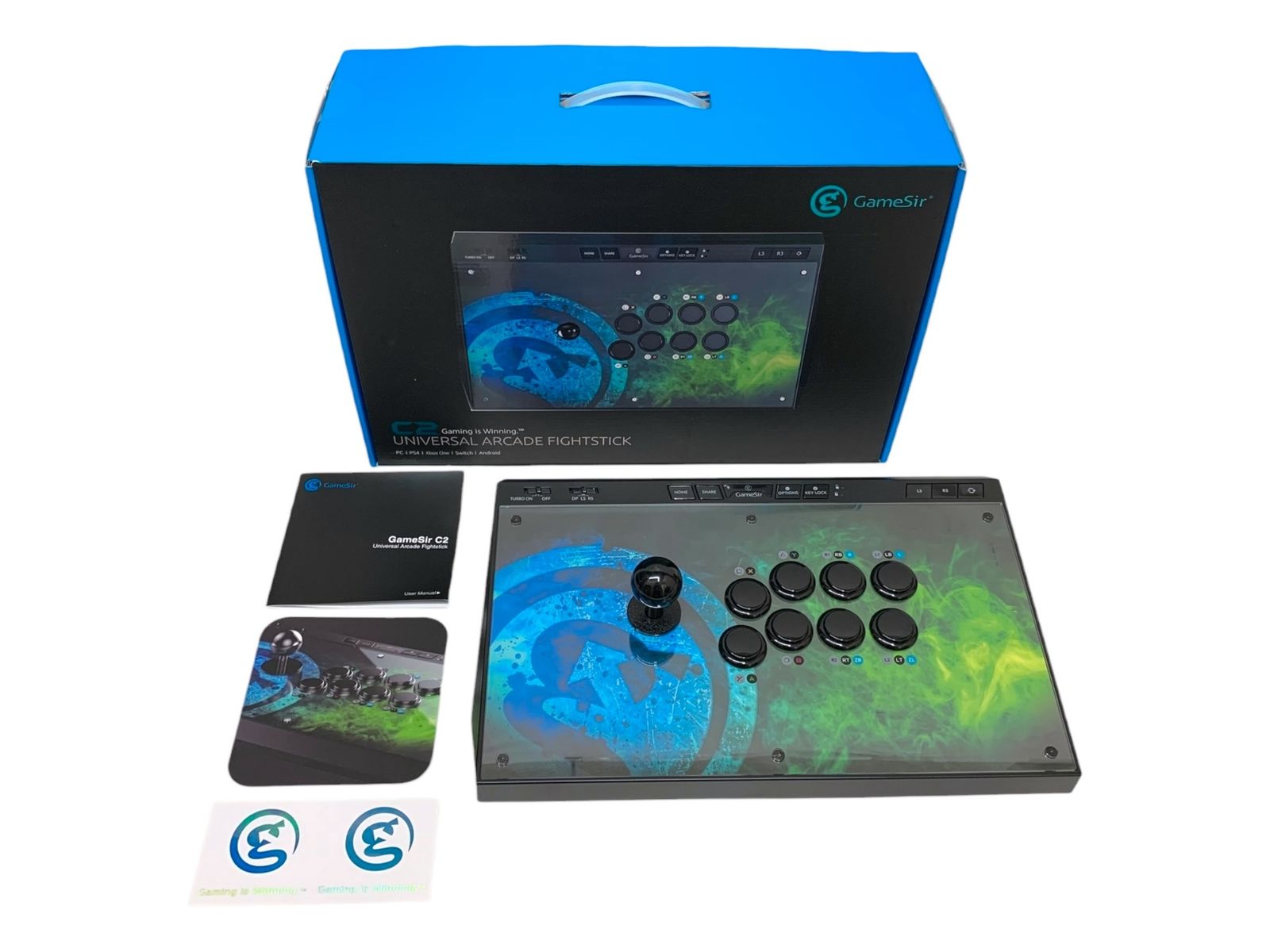 GameSir C2 ユニバーサル アーケード ファイトスティック GameSir C2 