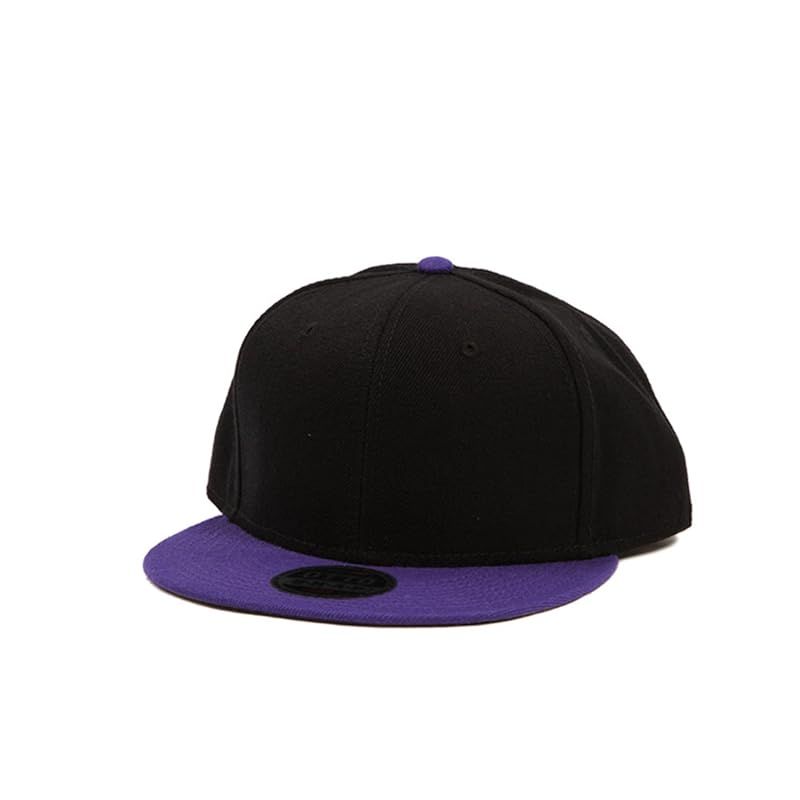 オットー (OTTO) キャップ フラットバイザー スナップバック　BLACK/PURPLE(PB) 1