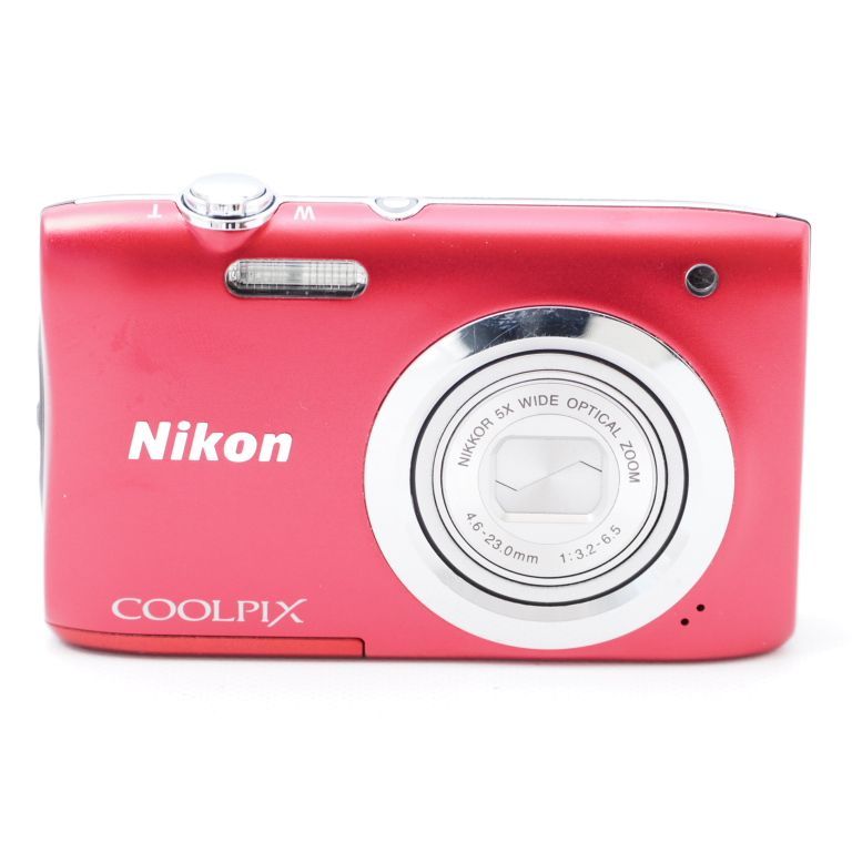 Nikon ニコン デジタルカメラ COOLPIX A100 レッド A100RD - カメラ ...