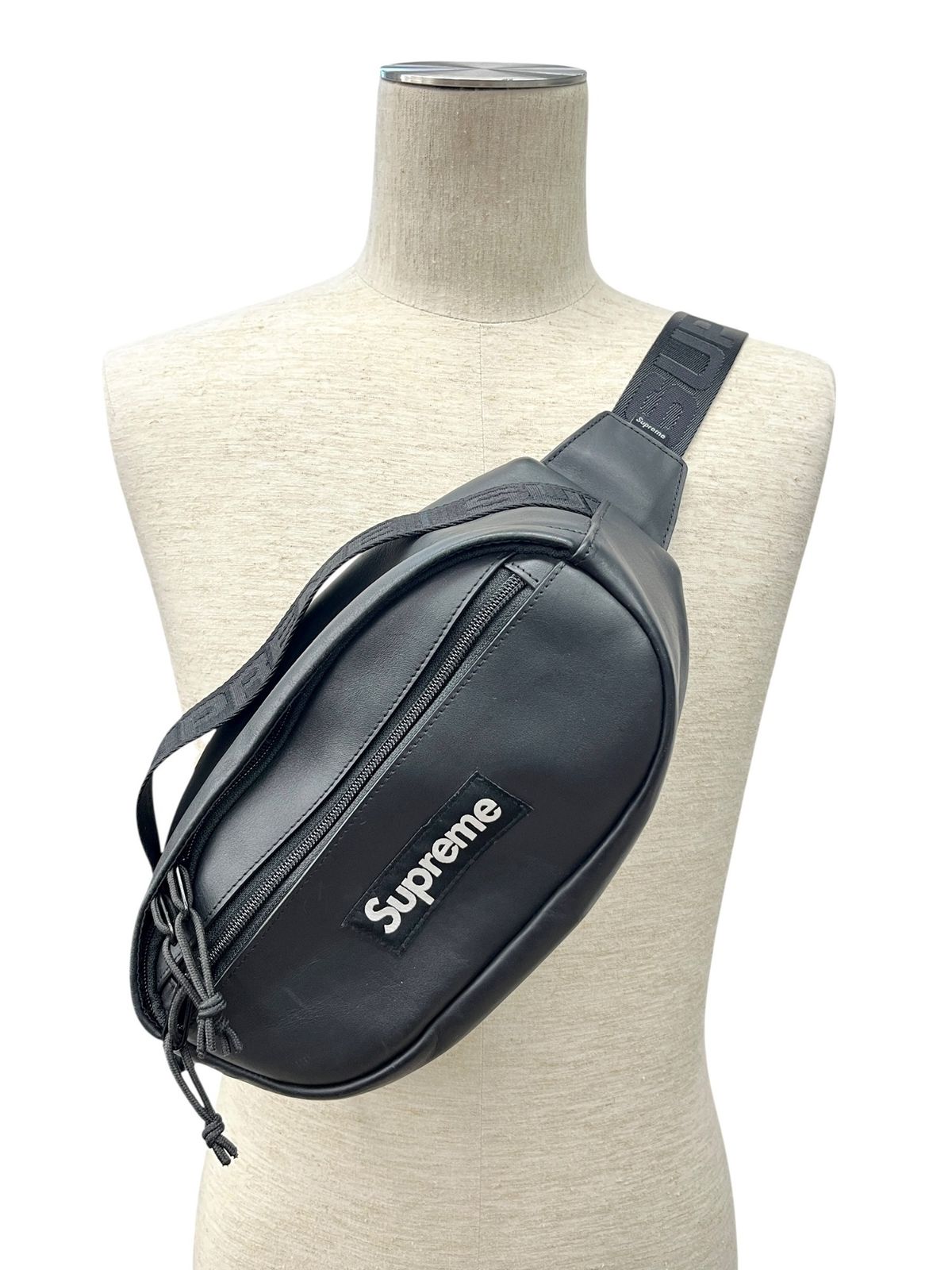Supreme (シュプリーム) 23FW Leather Waist Bag レザー