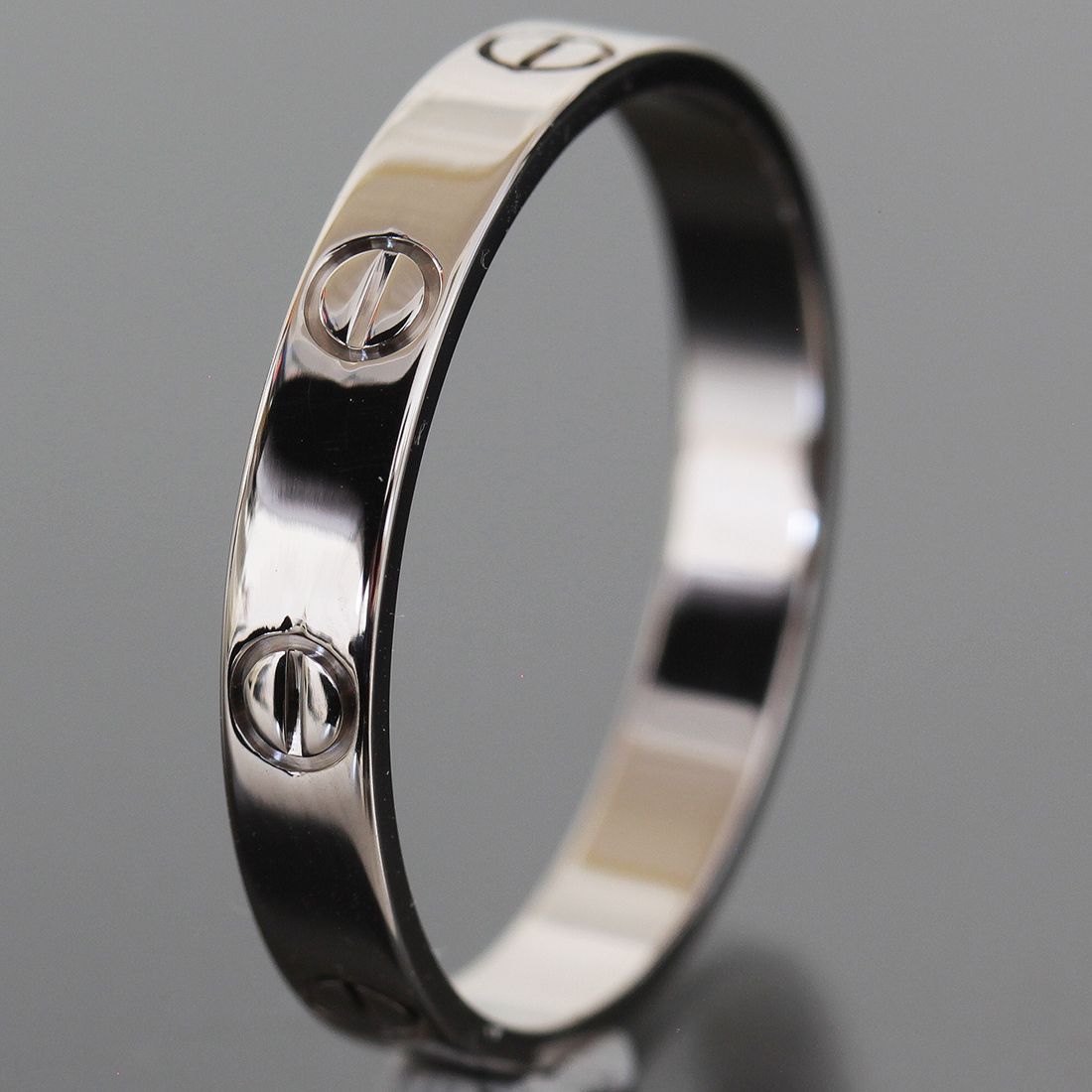 カルティエ Cartier ミニラブリング 22号(63) K18WG ホワイト