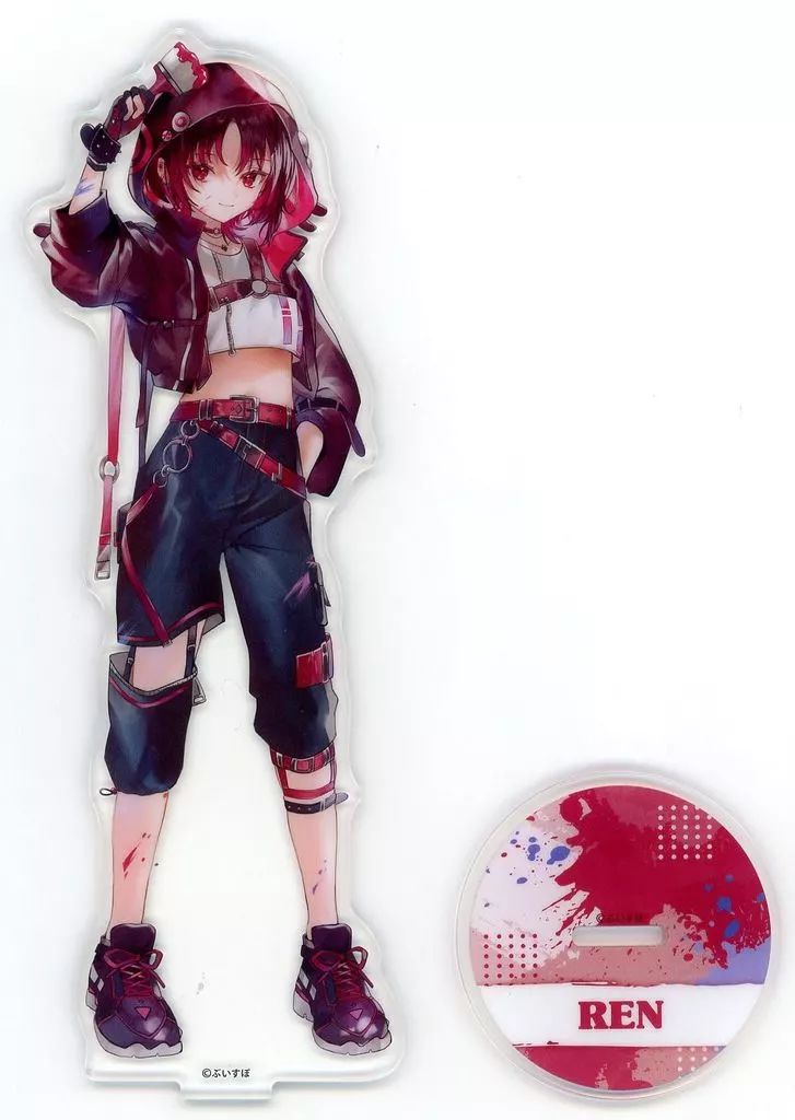 中古】アクリルスタンド・アクリルパネル 如月れん BIGアクリル