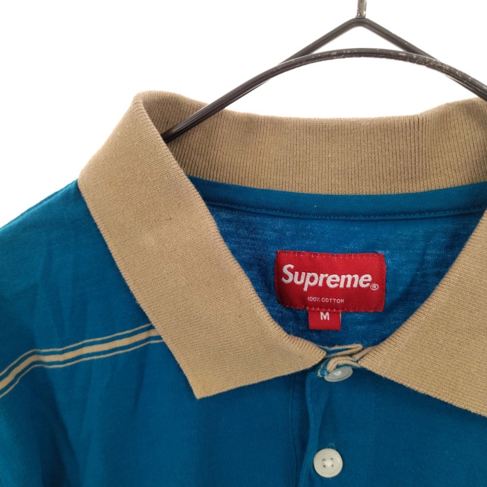 SUPREME (シュプリーム) 17SS Striped polo 半袖ポロシャツ