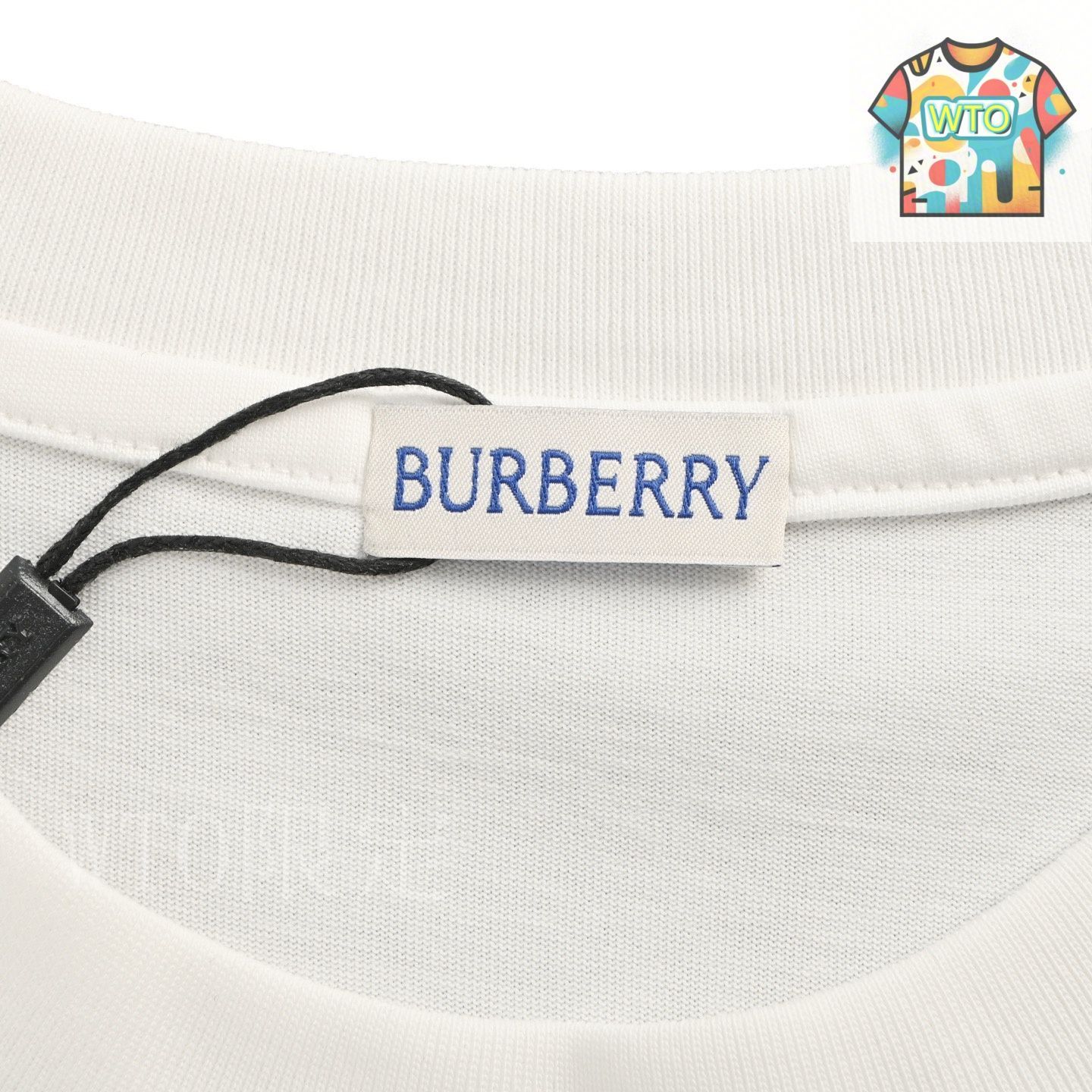 今日WTO】urberry / バーバリー 25ss 襟元ライダーロゴ T シャツ
