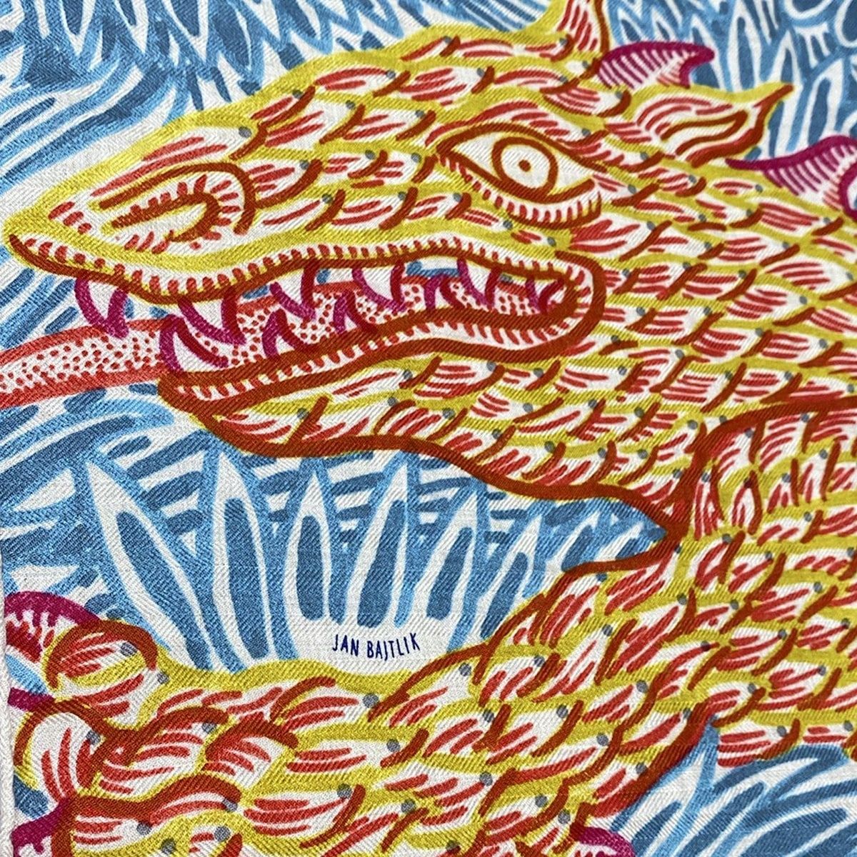 HERMES(エルメス) ストール(ショール)美品 トライアングルジェアン  