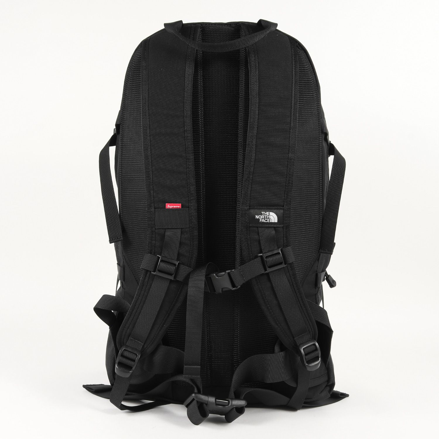 新品即決 supreme 新品 supreme ノースフェイスコラボ ノースフェイスコラボ バックパック 18AW face 黒 超人気 新品 バッグ