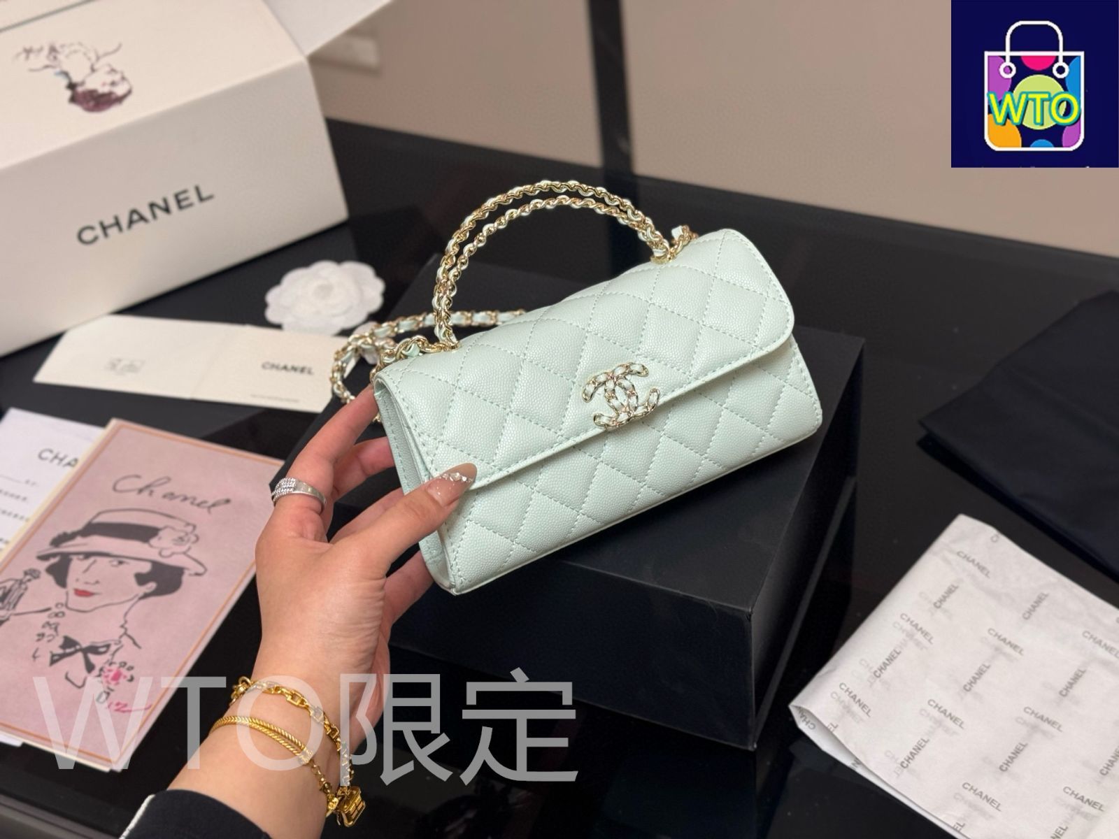 今日特価】Chanel シャネル ケリーバッグ 牛皮を使用しているの