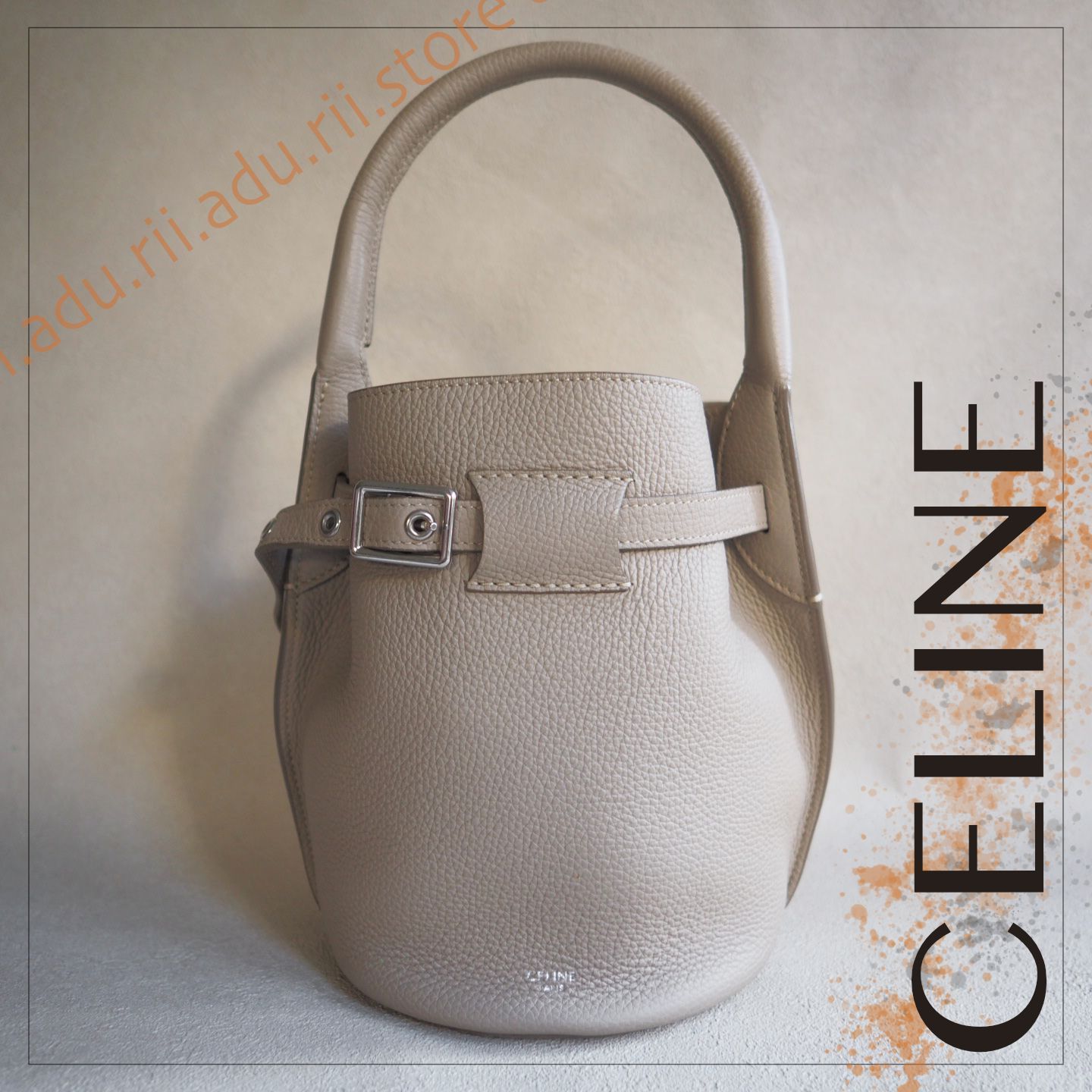 未使用極美品☆ セリーヌ CELINE ビックバッグ バケット ナノ 2way ...