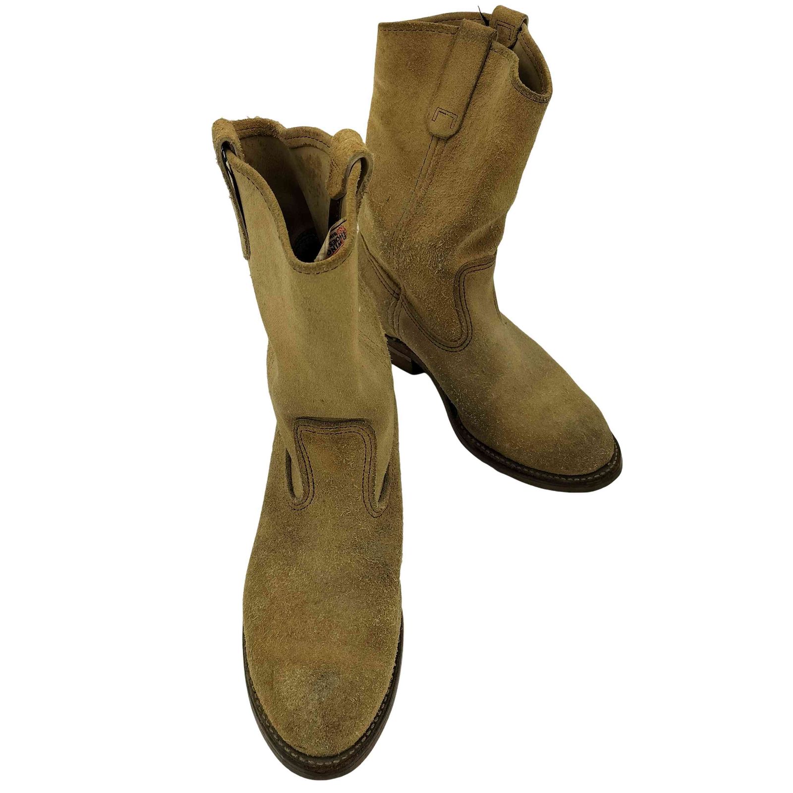 レッドウィング RED WING 90S USA製 スウェード ペコスブーツ 8156