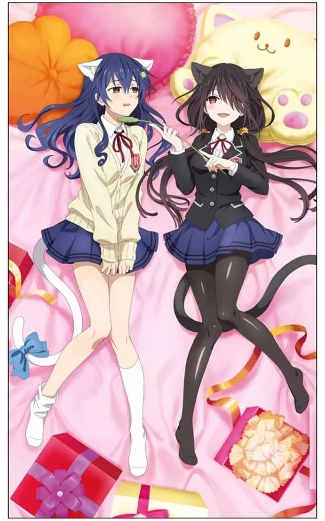 抱き枕カバー シーツ 士道 士織 ＆狂三 デート ア バースデー202505 シーツ デート ア ライブ