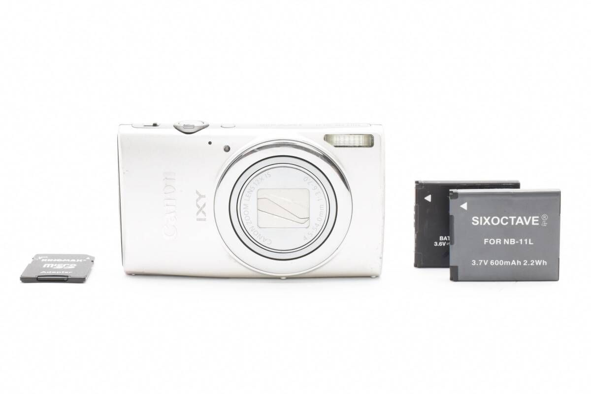 ☆キヤノン Canon IXY630 PC2052 シルバー コンパクトデジタルカメラ 