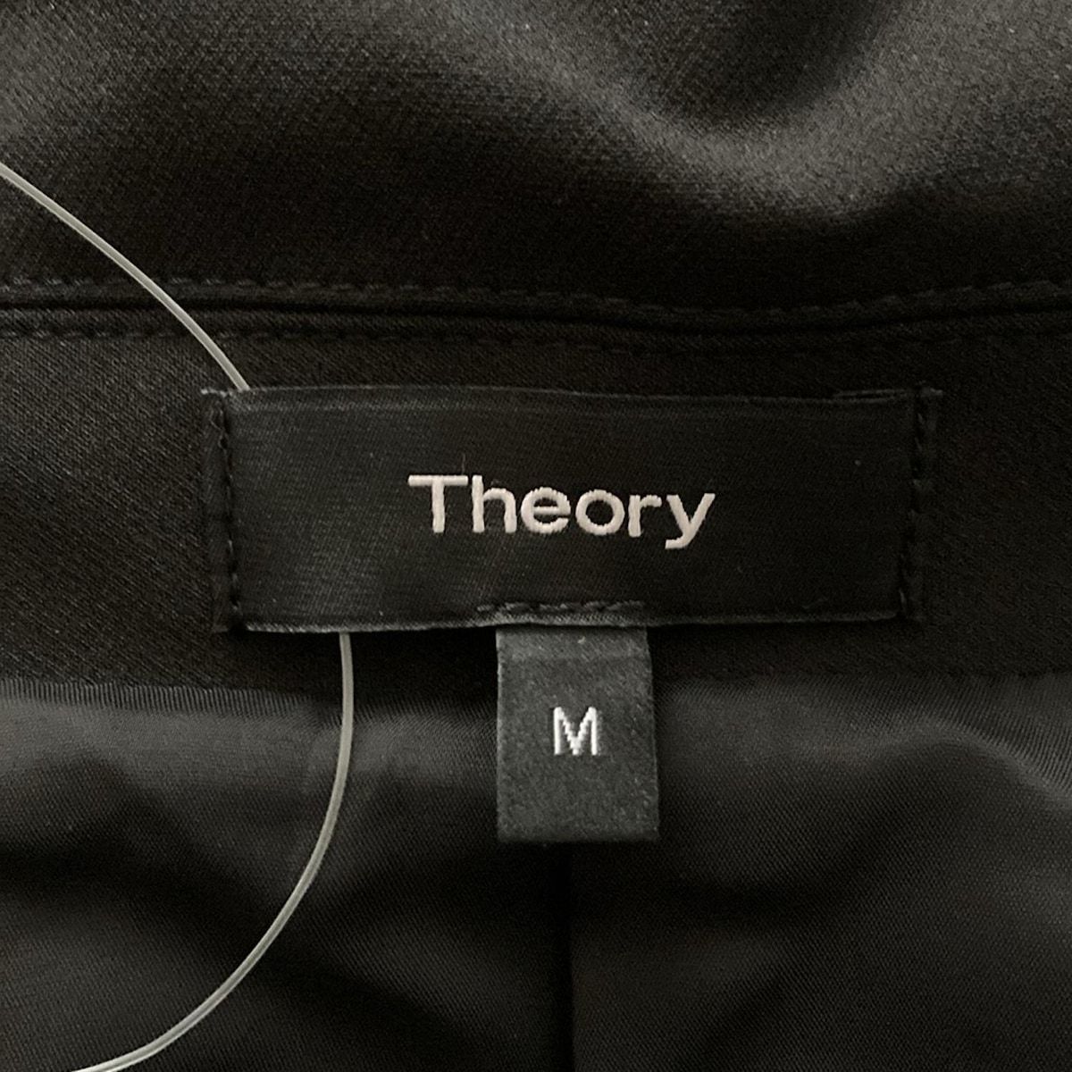 theory(セオリー) コート サイズM メンズ美品 - 黒 長袖/秋/冬