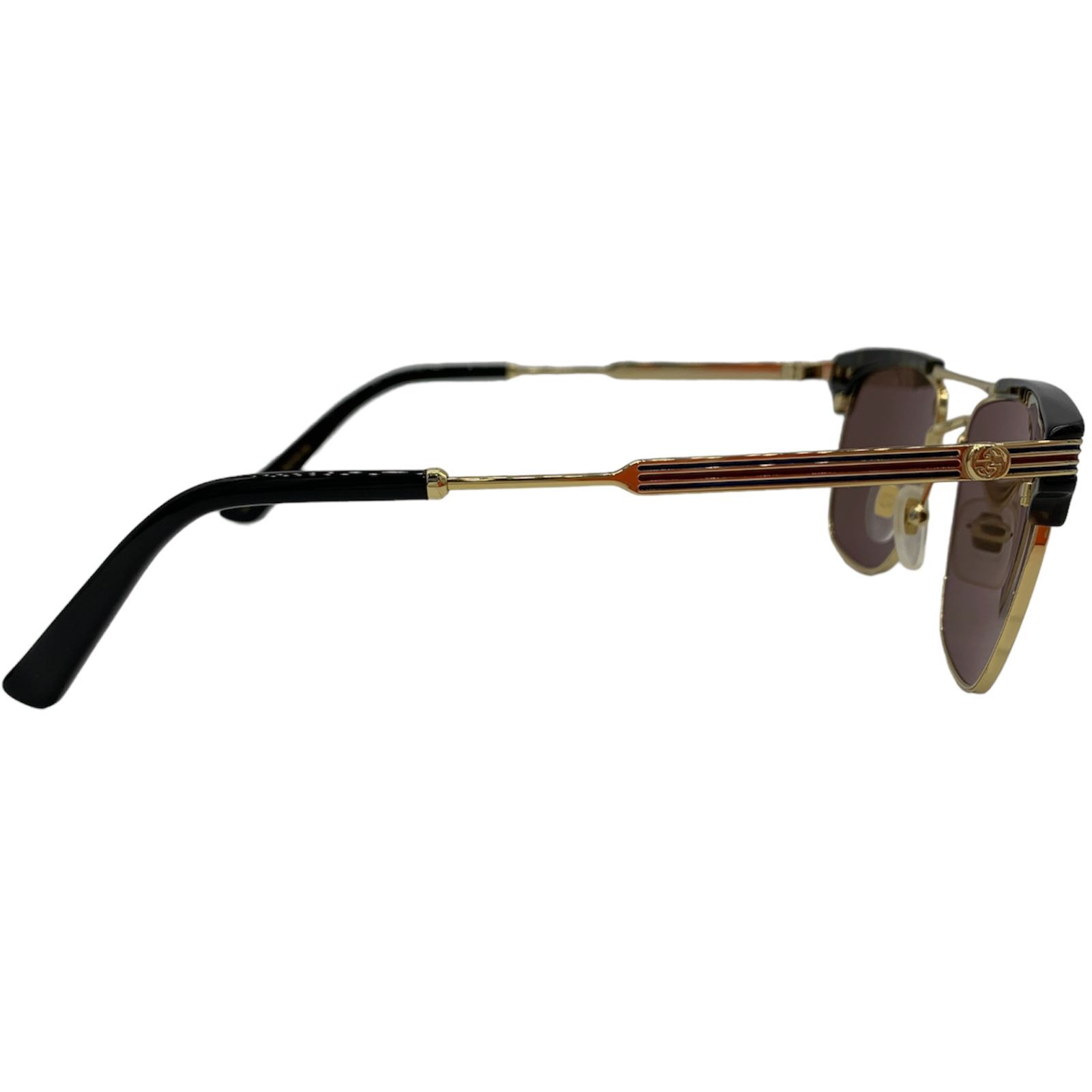 ▽GUCCI/グッチ サングラス GG0287S 003 52□18‐150 ブラウン/ブラック