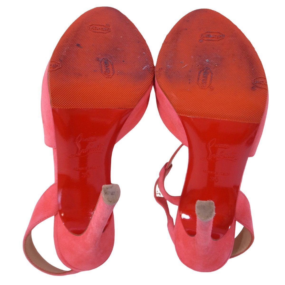 箱付き クリスチャン ルブタン ハイヒール サンダル 靴 H43-e2